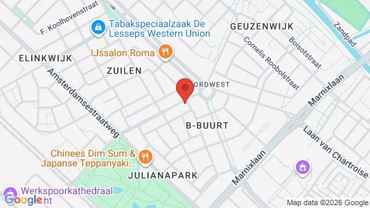 Grond for rent i Utrecht Noord-West - kort over placeringen