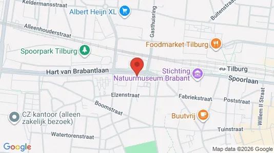 Bedrijfsruimtes for rent i Tilburg - Foto uit Google Street View