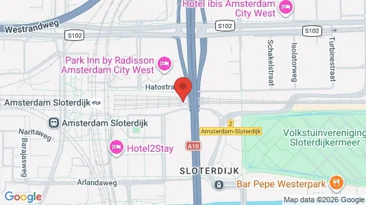 Kantorruimte for rent i Amsterdam Westpoort - kort over placeringen