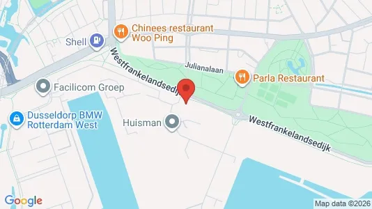 Kantorruimte for rent i Schiedam - kort over placeringen