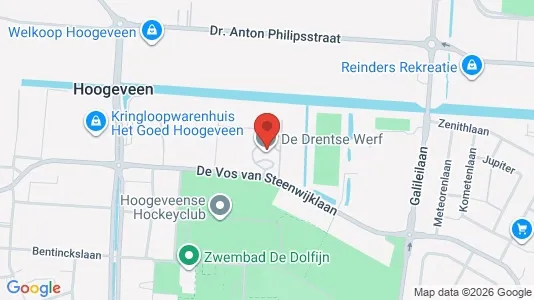 Kantorruimte for rent i Hoogeveen - kort over placeringen