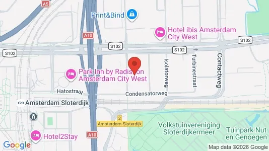 Kantorruimte for rent i Amsterdam Westpoort - kort over placeringen