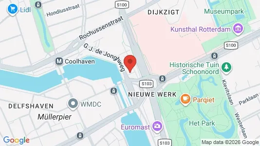 Kantorruimte for sale i Rotterdam Centrum - Foto uit Google Street View