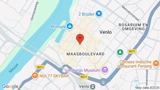 Bedrijfsruimtes for rent i Venlo - Foto uit Google Street View