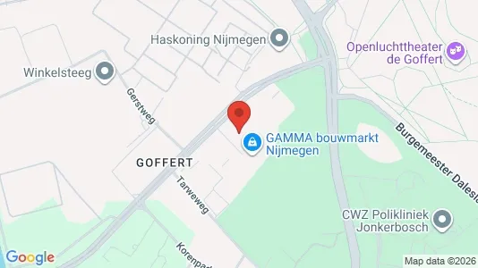 Bedrijfsruimtes for rent i Nijmegen - Foto uit Google Street View