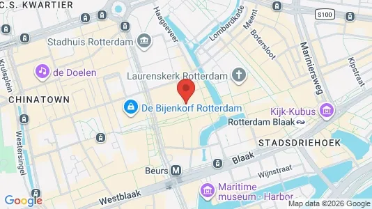 Coworking spaces for rent i Rotterdam Centrum - Foto uit Google Street View