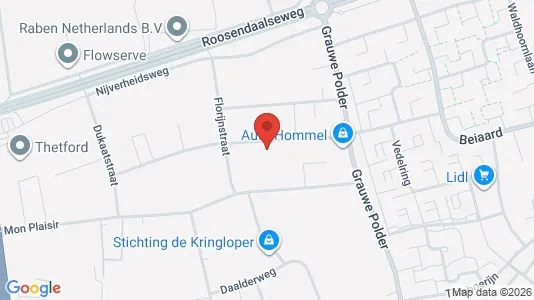 Grond for rent i Etten-Leur - kort over placeringen