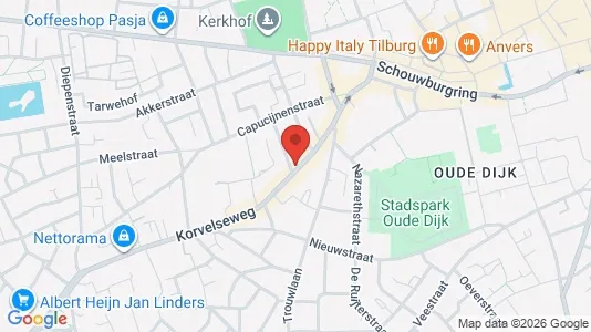 Kantorruimte for rent i Tilburg - Foto uit Google Street View