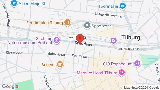 Bedrijfsruimtes for rent i Tilburg - Foto uit Google Street View