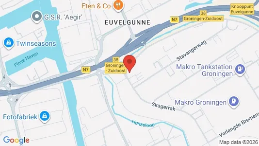 Kantorruimte for rent i Groningen - Foto uit Google Street View