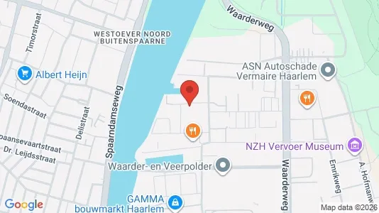 Bedrijfsruimtes for rent i Haarlem - kort over placeringen