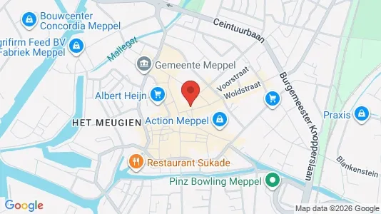 Bedrijfsruimtes for rent i Meppel - Foto uit Google Street View