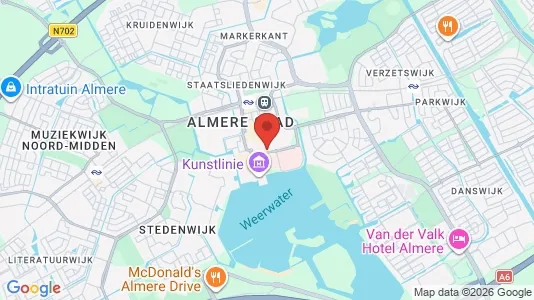 Kantorruimte for rent i Amsterdam Zuideramstel - kort over placeringen