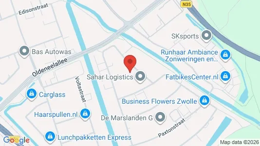 Bedrijfsruimtes for rent i Zwolle - kort over placeringen