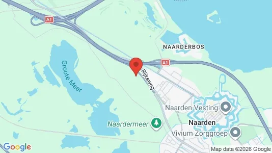Winkels for rent i Gooise Meren - kort over placeringen