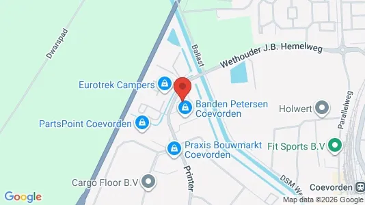 Bedrijfsruimtes for rent i Coevorden - Foto uit Google Street View