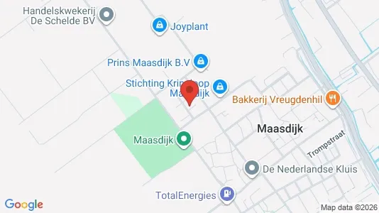 Bedrijfsruimtes for sale i Westland - kort over placeringen