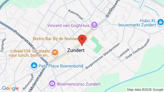 Kantorruimte for rent i Zundert - Foto uit Google Street View