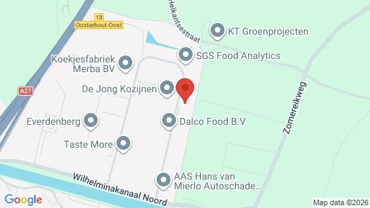 Bedrijfsruimtes for rent i Oosterhout - Foto uit Google Street View