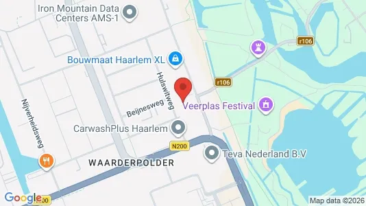 Bedrijfsruimtes for rent i Haarlem - kort over placeringen