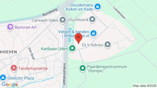 Bedrijfsruimtes for rent i Uden - Foto uit Google Street View