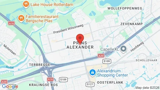 Bedrijfsruimtes for rent i Rotterdam Prins Alexander - Foto uit Google Street View