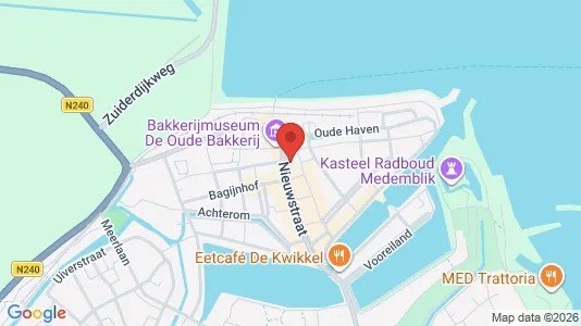 Bedrijfsruimtes for rent i Medemblik - kort over placeringen