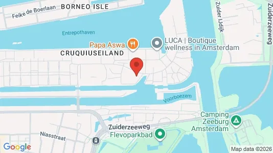 Kantorruimte for rent i Amsterdam Zeeburg - kort over placeringen