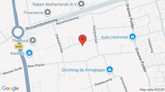 Bedrijfsruimtes for rent i Etten-Leur - kort over placeringen