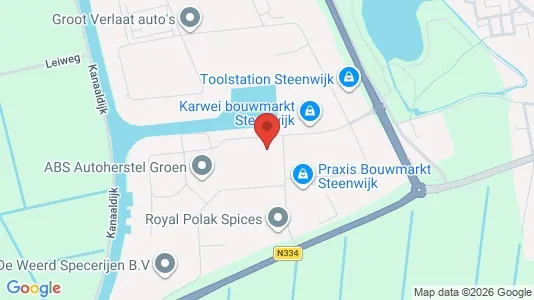 Bedrijfsruimtes for rent i Steenwijkerland - kort over placeringen