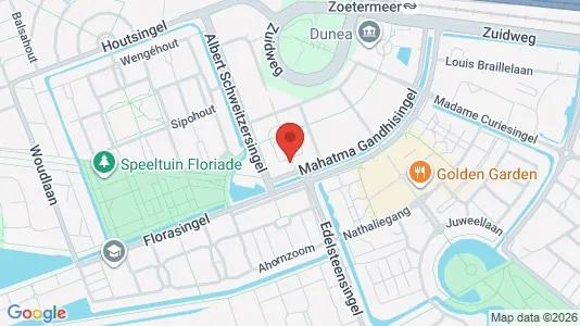 Kantorruimte for rent i Zoetermeer - kort over placeringen