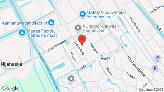 Kantorruimte for rent i Heerenveen - kort over placeringen