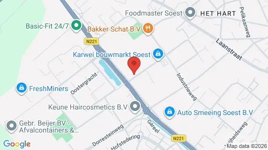 Bedrijfsruimtes for rent i Soest - Foto uit Google Street View