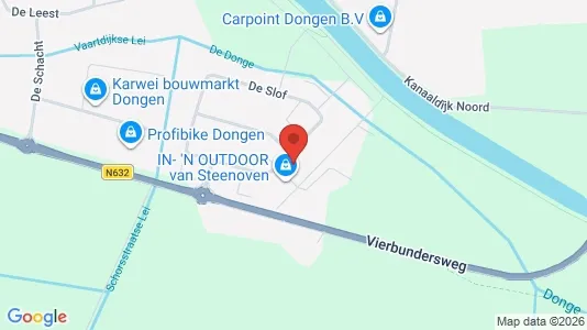 Bedrijfsruimtes for rent i Dongen - Foto uit Google Street View