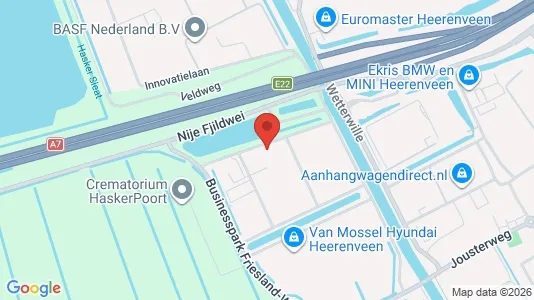 Bedrijfsruimtes for rent i Heerenveen - kort over placeringen