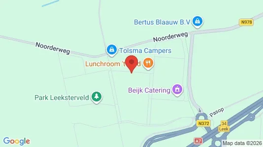 Bedrijfsruimtes for rent i Leek - kort over placeringen