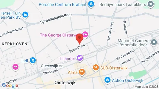 Bedrijfsruimtes for rent i Oisterwijk - Foto uit Google Street View