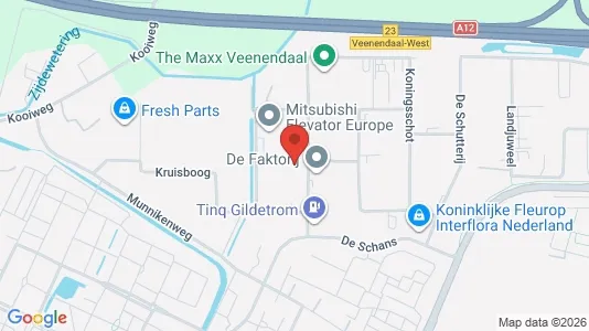 Bedrijfsruimtes for rent i Veenendaal - Foto uit Google Street View