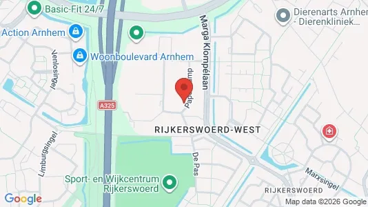 Bedrijfsruimtes for rent i Arnhem - kort over placeringen