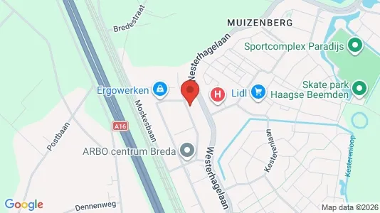 Bedrijfsruimtes for rent i Breda - Foto uit Google Street View