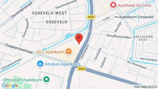 Bedrijfsruimtes for rent i Apeldoorn - Foto uit Google Street View