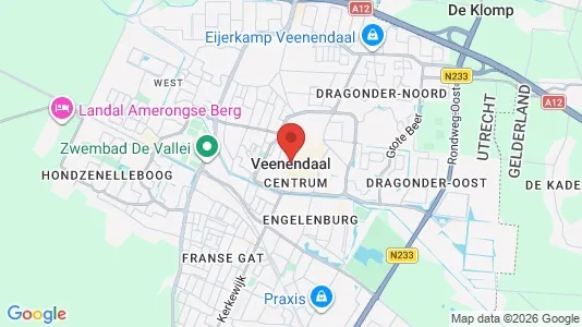 Winkels for rent i Veenendaal - kort over placeringen