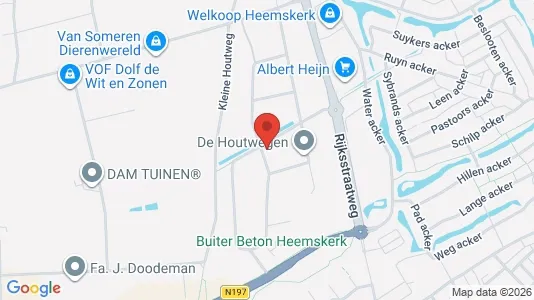 Bedrijfsruimtes for rent i Heemskerk - kort over placeringen