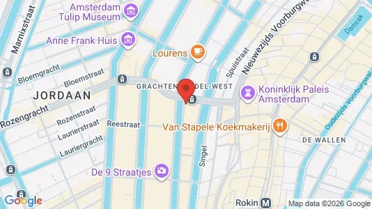 Bedrijfsruimtes for rent i Amsterdam Centrum - kort over placeringen