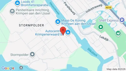 Kantorruimte for rent i Krimpen aan den IJssel - kort over placeringen