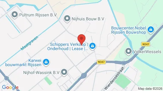 Bedrijfsruimtes for rent i Rijssen-Holten - Foto uit Google Street View