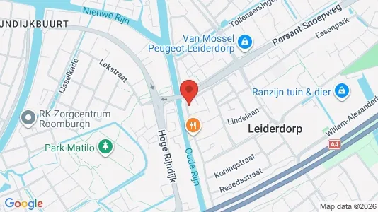 Kantorruimte for rent i Leiderdorp - kort over placeringen