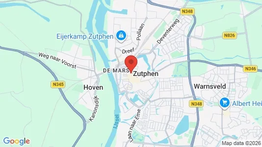 Winkels for sale i Zutphen - Foto uit Google Street View