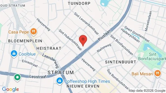 Kantorruimte for rent i Eindhoven - kort over placeringen