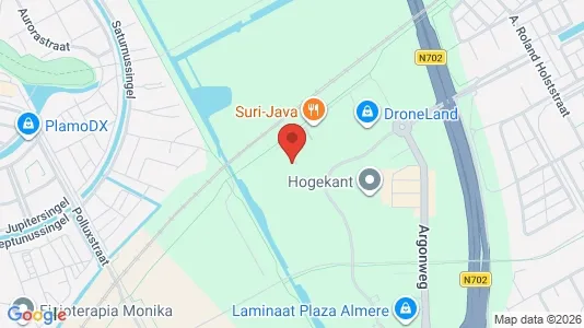 Bedrijfsruimtes for sale i Almere - kort over placeringen